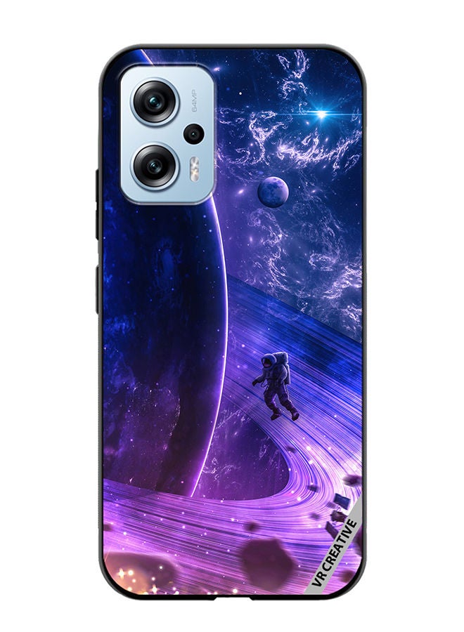 VR CREATIVE Protective Case Cover For Xiaomi Poco X4 GT Galaxy Space Digital Design Multicolour - Image 1