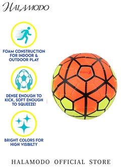 HALAMODO Kids Soccer Ball High Performance Indoor Ball with Excellent Grip and Control Competitive Quality Ball Traditional Soccer Ball for Playing Training  - Image 4