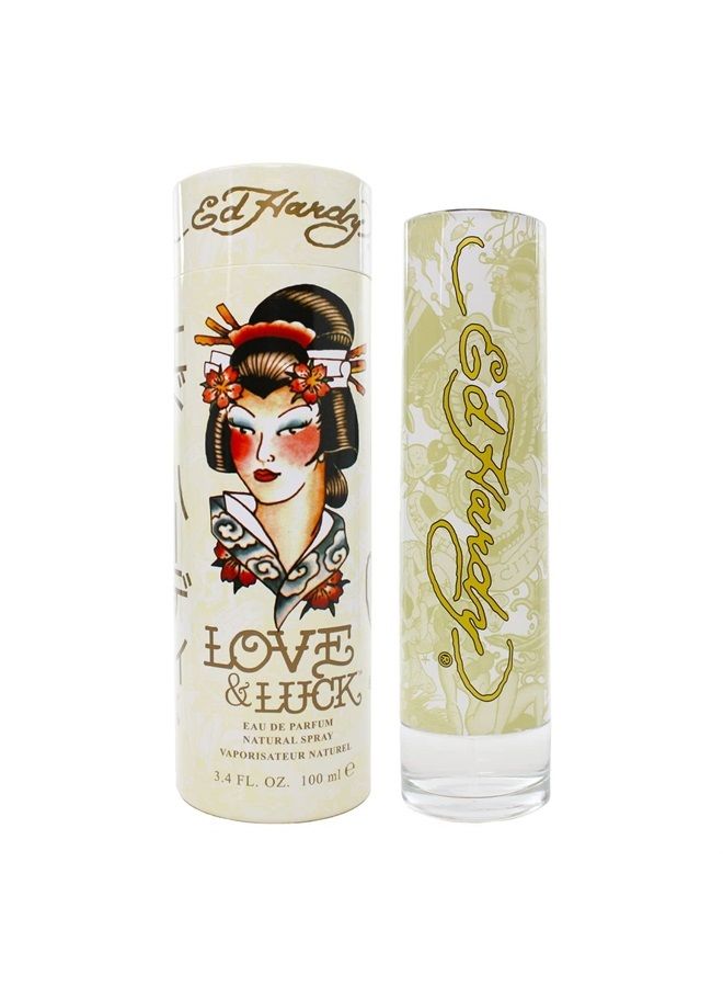 Ed Hardy Love & Luck Perfume for women 3.4 oz Eau De Parfum Spray - Image 3