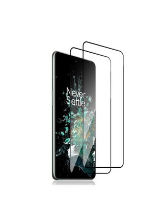 Pack Of 2 for OnePlus 10T 5G Screen Protector 9H Hardness Full Coverage Screen Guard HD Ultra-thin Tempered Glass Screen Protector- Black - pzsku/Z2FD26DEC5F543B1A3587Z/45/_/1685431875/f7521b1e-b6ee-4f6c-a52c-ce16520c94ce