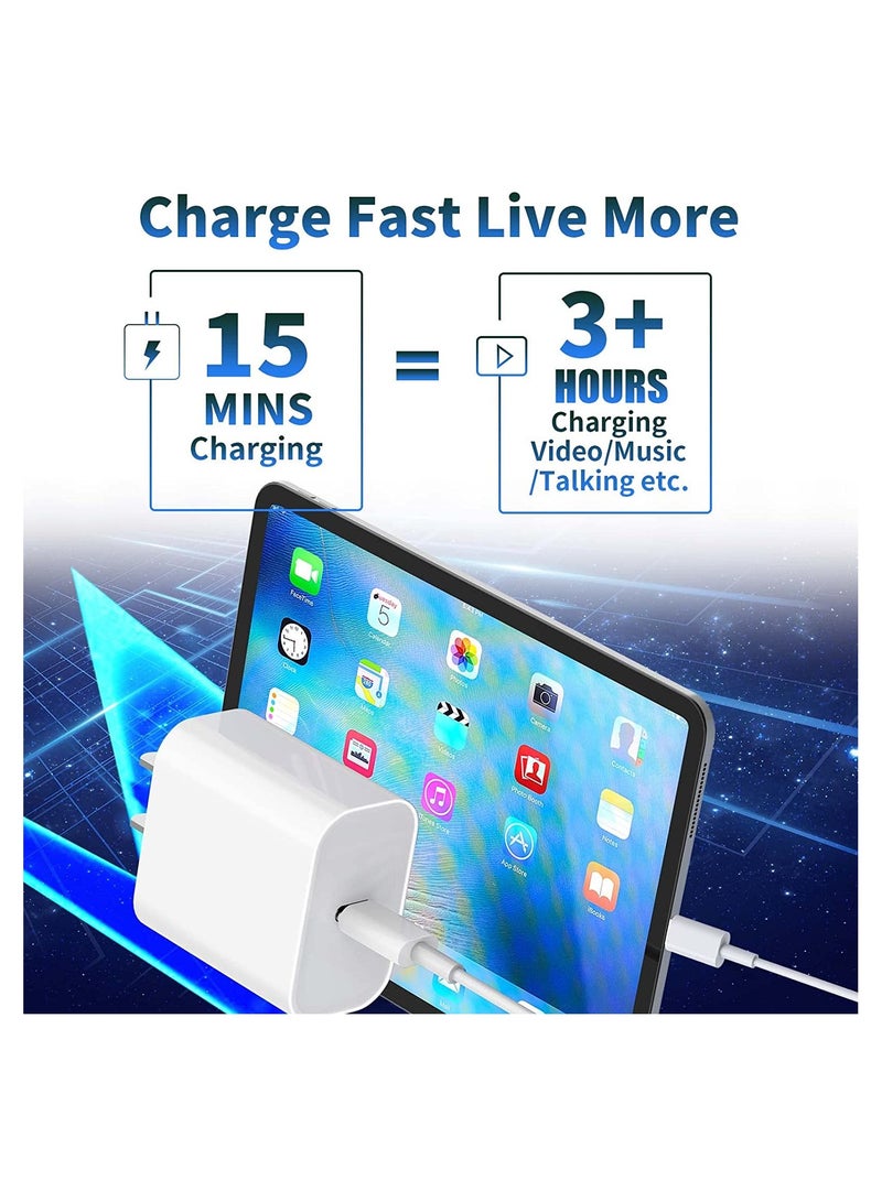General 2 Pack 20W PD Type C to Type  Power Rapid Charger with 6FT  Quick Charging  - Image 5
