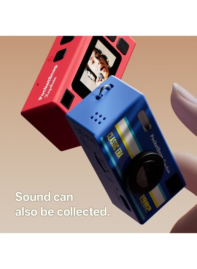 Portable Camera, 1080P HD Video Recorder, Micro Thumb Camera with 150 Minute Battery Life, Vlogging Camcorder for Kids Students Travel Vlog Night Shots - Image 5