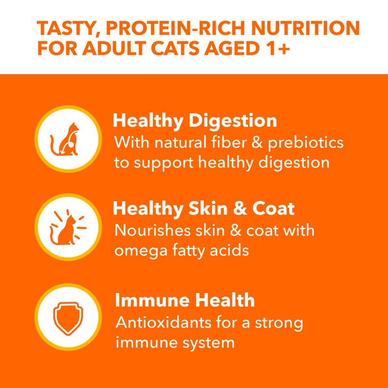 IAMS Perfect Portions Indoor Adult Wet Cat Food Cuts in Gravy Variety Pack, Salmon and Tuna Recipes, 2.6 oz. Easy Peel Twin-Pack Trays (12 Count, 24 Servings) - Image 2