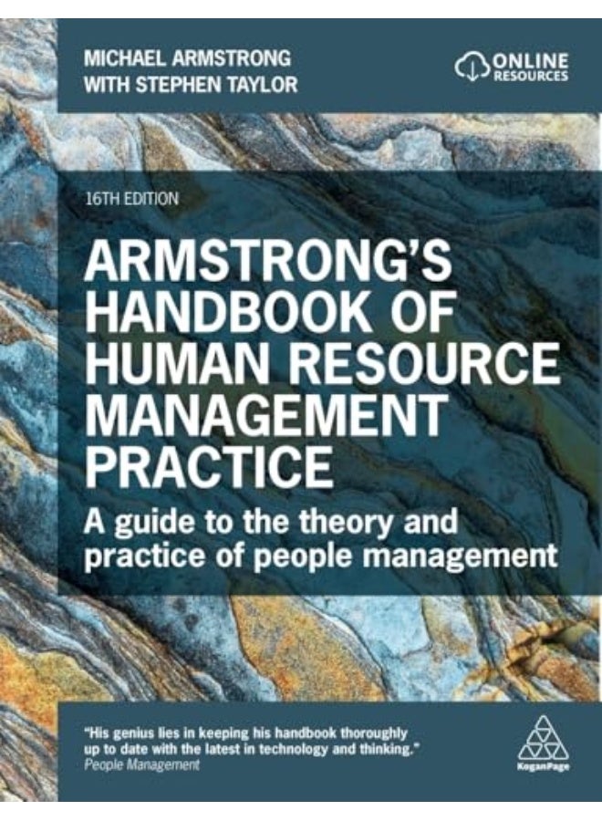 دليل أرمسترونغ لممارسات إدارة الموارد البشرية: دليل للنظرية والممارسة في إدارة الموارد البشرية بقلم أرمسترونغ، مايكل - تايلور، ستيفن (غلاف ورقي)