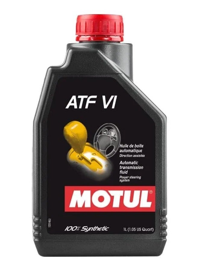 MOTUL ATF VI - GM Dexron,  100% Synthetic Automatic Transmission Fluid 1L - Image 1