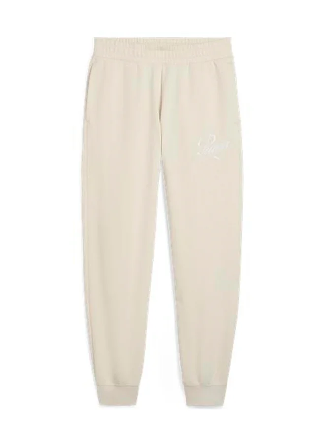 PUMA Essential Script Comfort Sweatpants