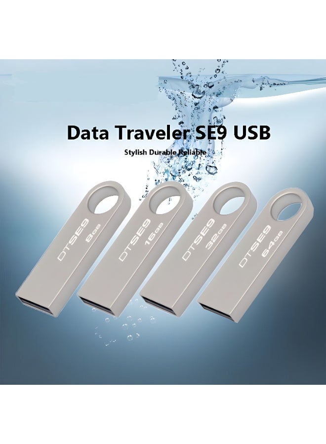 Kingston Kingston DataTraveler SE9 G2 128GB USB 3.0 flash drive: a fast and practical metal-bodied device. - Image 3