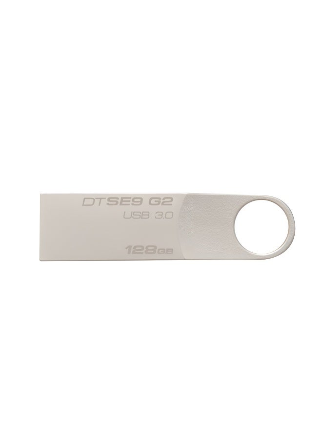 Kingston Kingston DataTraveler SE9 G2 128GB USB 3.0 flash drive: a fast and practical metal-bodied device. - Image 2