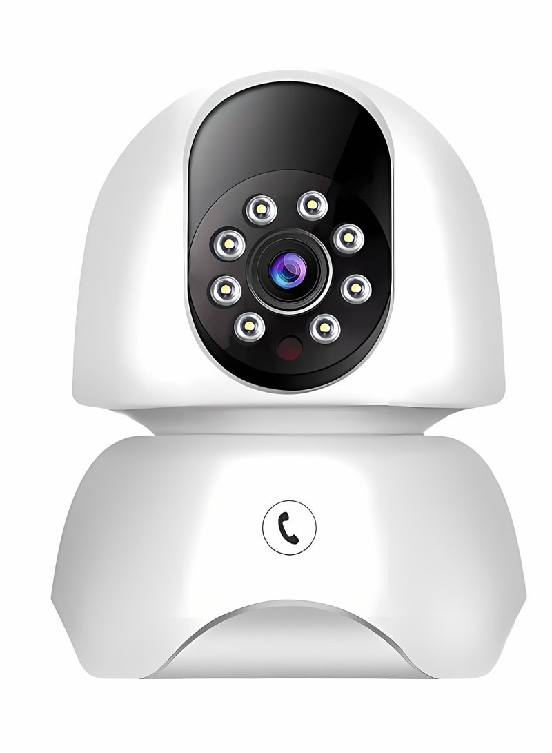 Closeli 1080P Smart WiFi Camera, PTZ Security Camera with One-Click Call, 360° Panoramic View, Full-Color Night Vision, AI Human Motion Detection, Auto Tracking, Smart Alarm, Remote Viewing via Mobile, Multi-User Sharing, TF Card & Cloud Storage, Easy Installation for Home, Baby & Pet Monitoring - Image 1