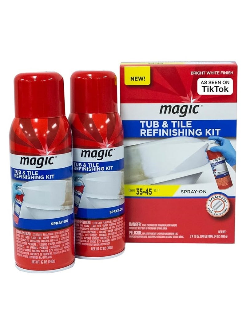 Magic Tub And Tile Refinishing Kit - Image 1