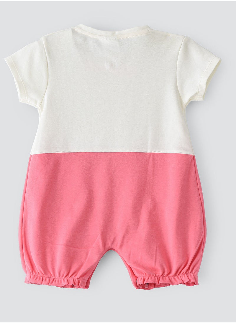 Tiny Hug - Romper with print at front - Image 1