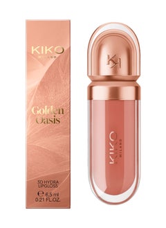 KIKO MILANO Golden Oasis 3D Hydra Lip Gloss 05  - Image 1