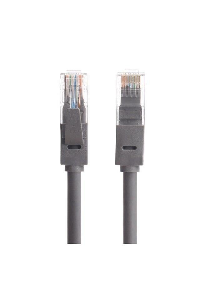 Super Six Kinds Of Network Cable Speed Cat6 Home Router Computer Broadband 0.3 Meters -15 Jumper-Color:Dark Gray-Line Length:2 M  - Image 1