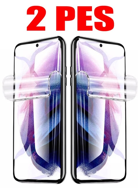 2 Pieces of transparent protection stickers from Hyde Rogel for Infinix Smart 8 Pro