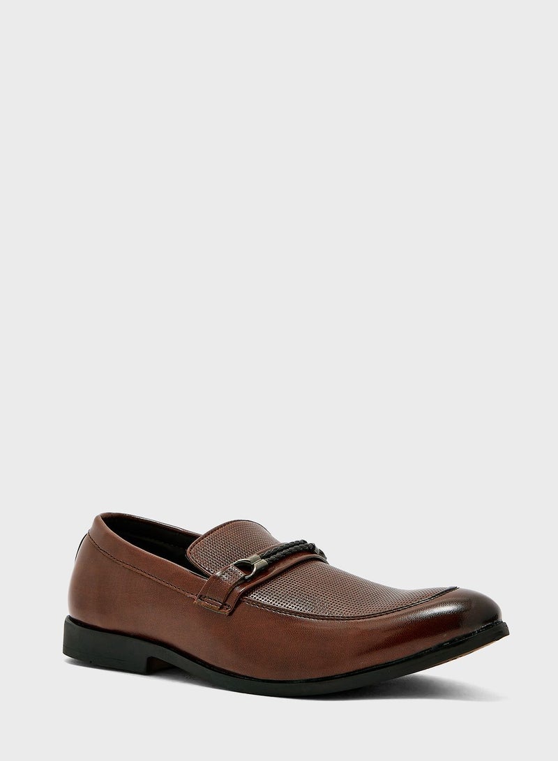 Perforation Detail Formal Slip Ons