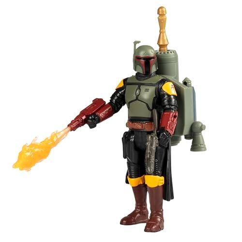 STAR WARS Epic Hero Series Boba Fett 4Inch Deluxe Action Figure 4 Accessories Toys for 4 Year Old Boys and Girls Up - Image 5