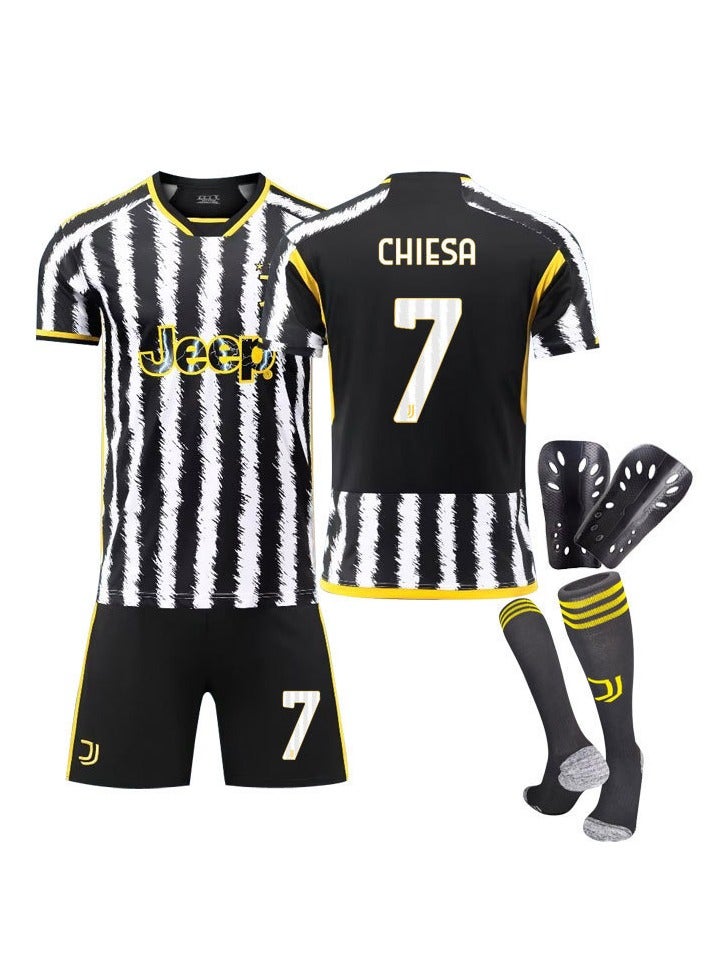 SKT Shiketro 4-piece set of Juventus' new football jersey number 7  - Image 1