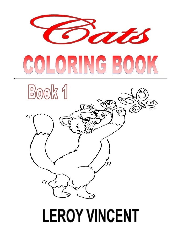Cats Coloring Book (1) - Image 1