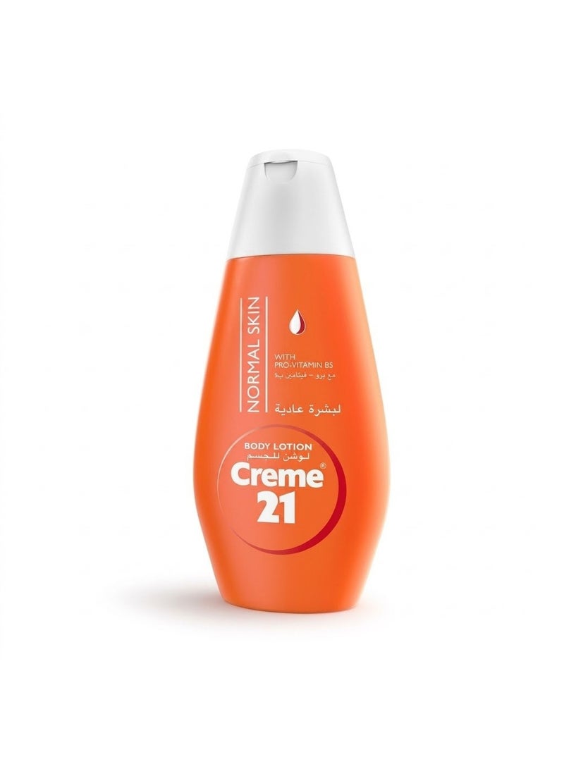 Creme 21 Body Lotion for Normal Skin 400ml - Daily Moisturising Lotion with Pro-Vitamin B5 for Smooth, Supple Skin