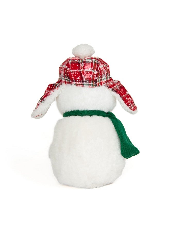 كادل بارن - تشارلي المبهج لعيد الميلاد | لعبة رجل الثلج الناعمة المحشوة بالموسيقى المتحركة، مقاس 12 بوصة - Image 4