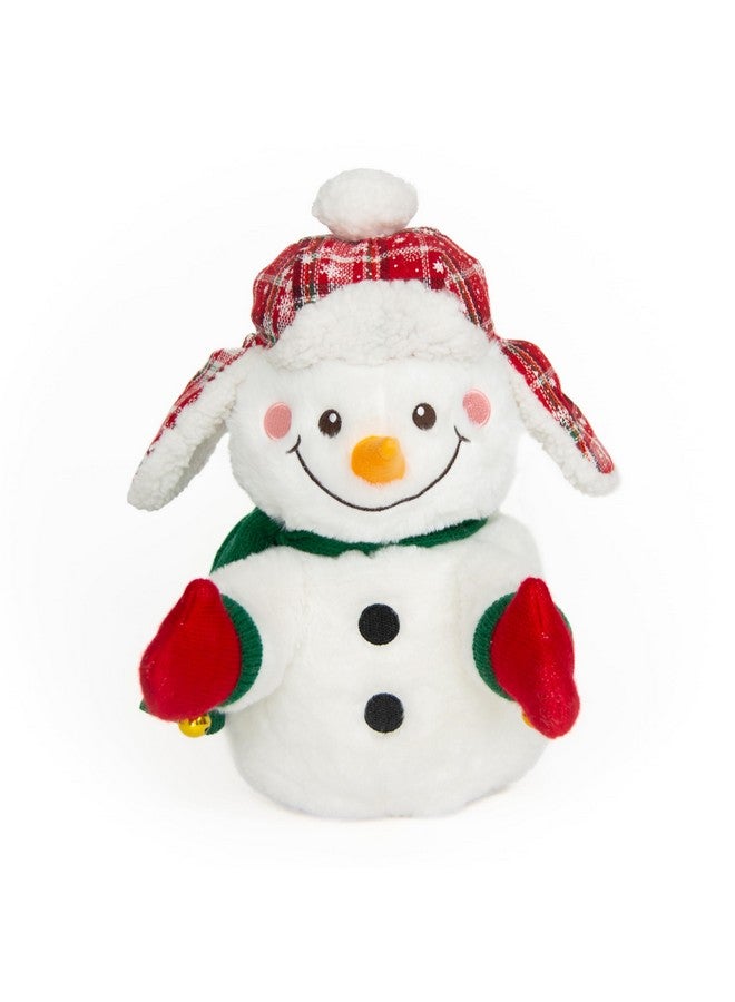 كادل بارن - تشارلي المبهج لعيد الميلاد | لعبة رجل الثلج الناعمة المحشوة بالموسيقى المتحركة، مقاس 12 بوصة - Image 1