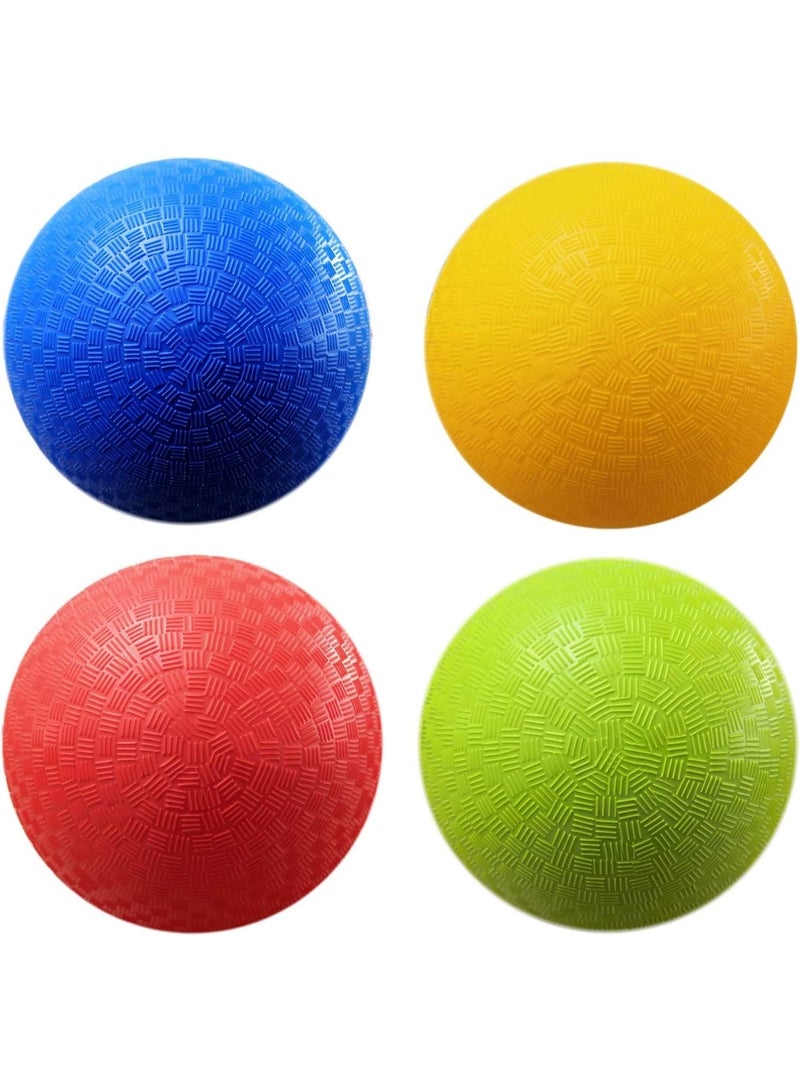 Beauenty 4Pcs  Balls - Ball Balls for Kids and Adults, Official Size for Dodgeball and Handball - Perfect for Camps and Schools - Image 1