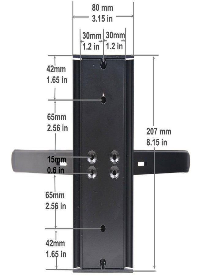 VideoSecu DVD DVR VCR Wall Mount Bracket for DVD Player DDS Receiver Blu-Ray Media VCR Stereo Cable Box - Adjustable Electronic Component Shelf Holder 1XU - Image 4