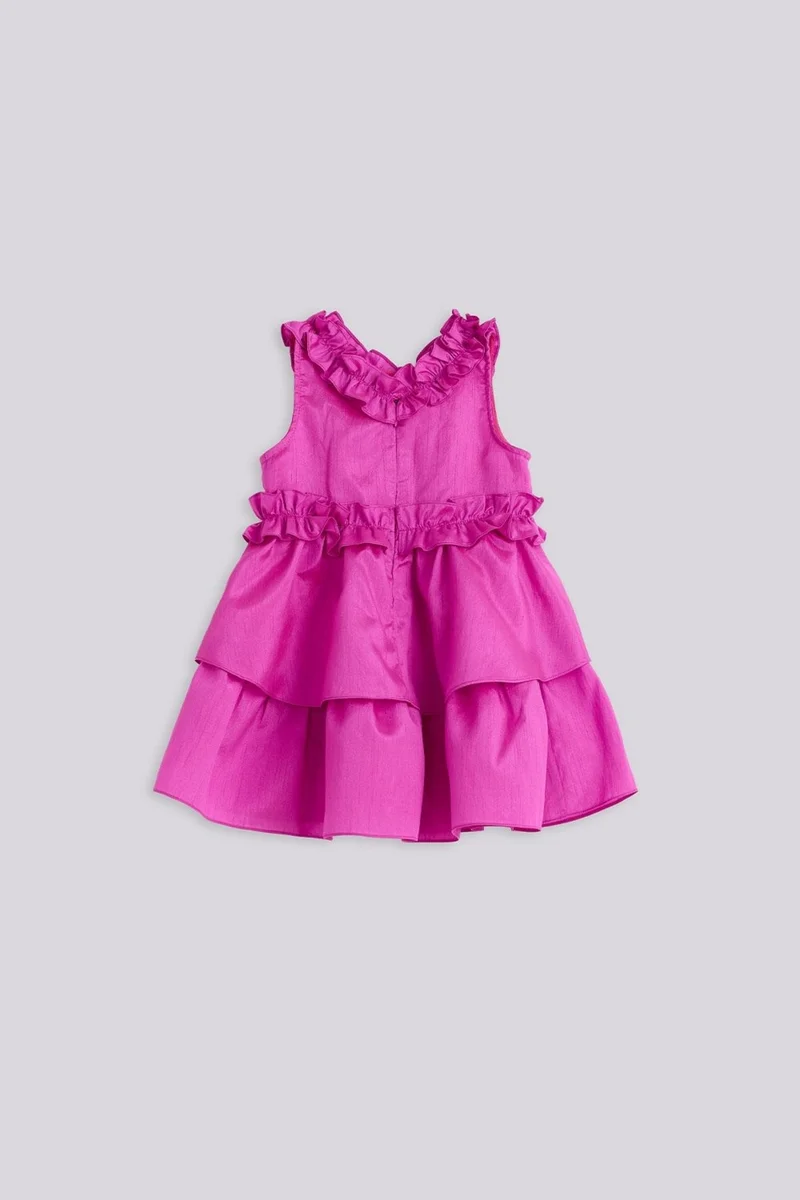 LIA LEA Tiered Ruffle Dress