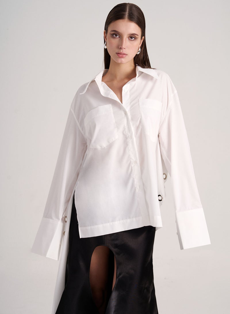 CAOSTU • BACKLESS SHIRT  - Image 2