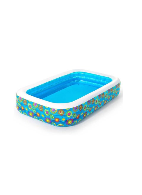 Bestway Pool Splash & Play Inflatable Pool (304 x 182.9 x 55.9 cm, Multicolored)