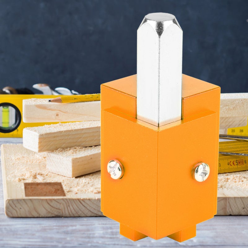 Right Angle Corner Chisel Solid Woodworking Chisel High Accuracy Self-Aligned Router Tool - Durable Mortising Tool for Door Lock Hinged Mortises Wood Flooring - Image 4