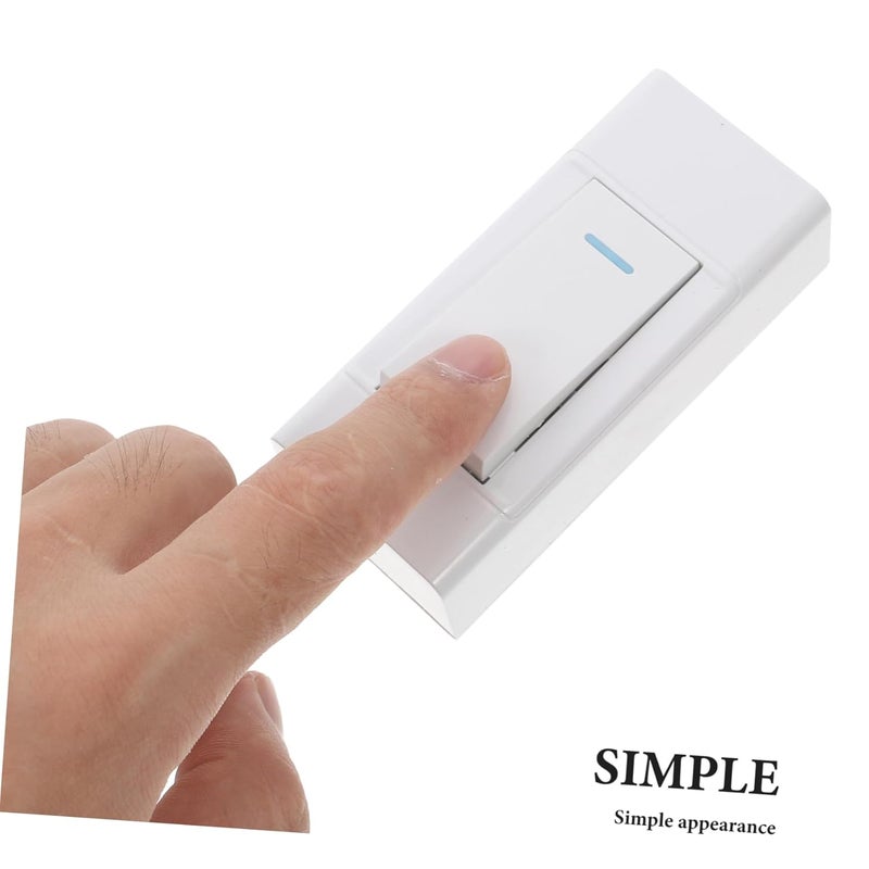 Bedside Lamp Pull Cord Switch Handsqueeze Mechanism Easy Use Stylish Button Design - Image 4