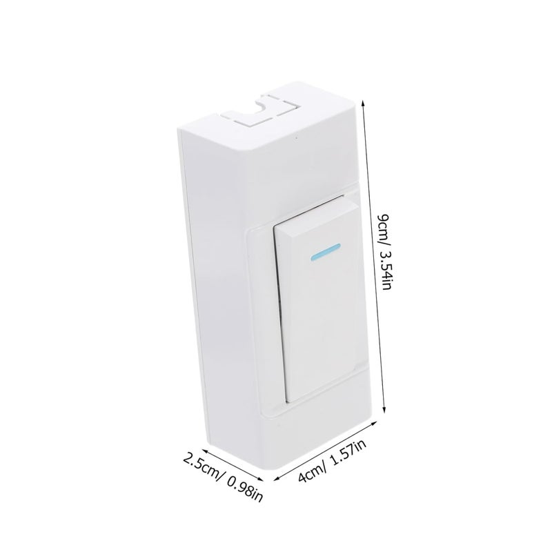 Bedside Lamp Pull Cord Switch Handsqueeze Mechanism Easy Use Stylish Button Design - Image 3