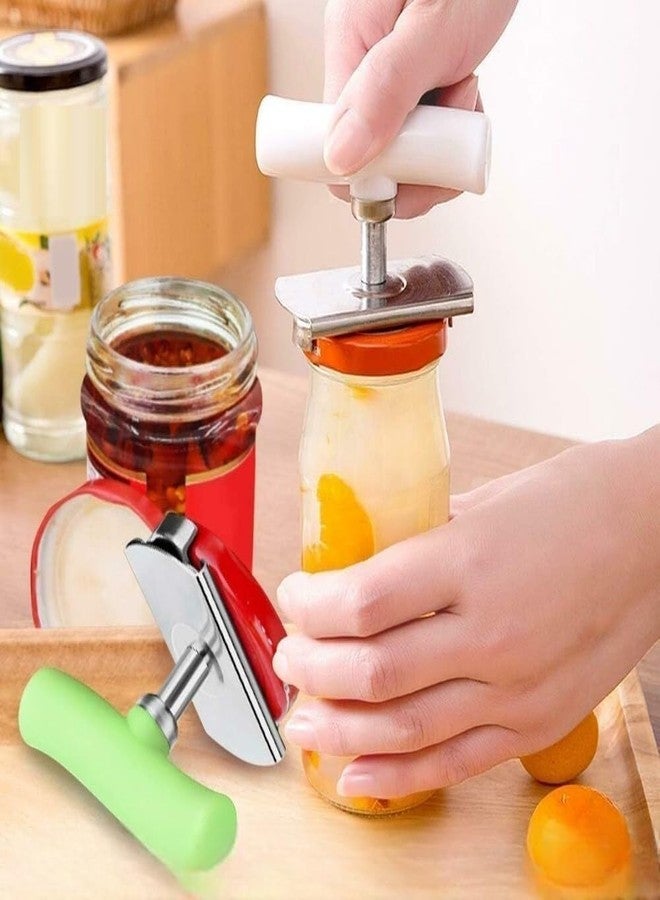 EBOFAB Stainless Steel Adjustable Jar Lids Opener – Multi-Function Bottle and Can Opener for Weak Hands & Arthritis – Non-Slip Jar Opener Tool for Kitchen Use - Image 3
