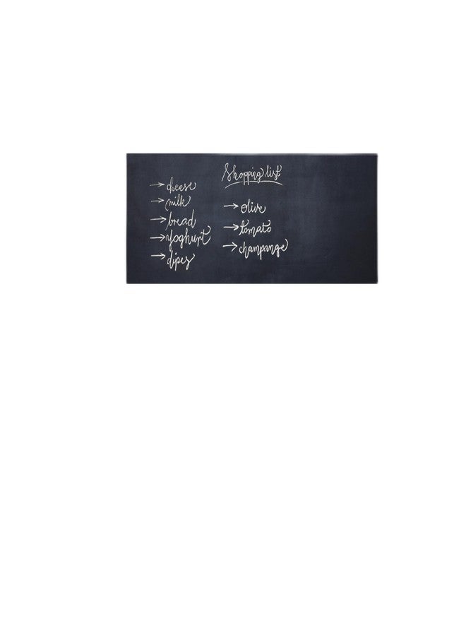 WallDesign Large Chalkboard Roll - 24inx4ft Smooth Self-Adhesive Black Film - for Office, School, Home - on Wall, Tabletop, Door, Any Surface - with Chalk-Vinyl - Image 1