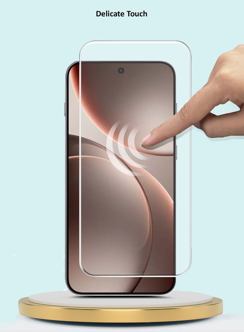 GMAX Oppo Find X9 5G 2025 GMAX Premium Series Curved Edges 9H 2.5D Tempered Glass Screen Protector - Clear - Image 4