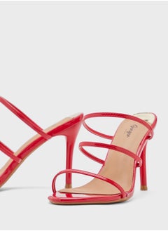 Ginger Strappy Barely There Heel Sandal  - Image 4
