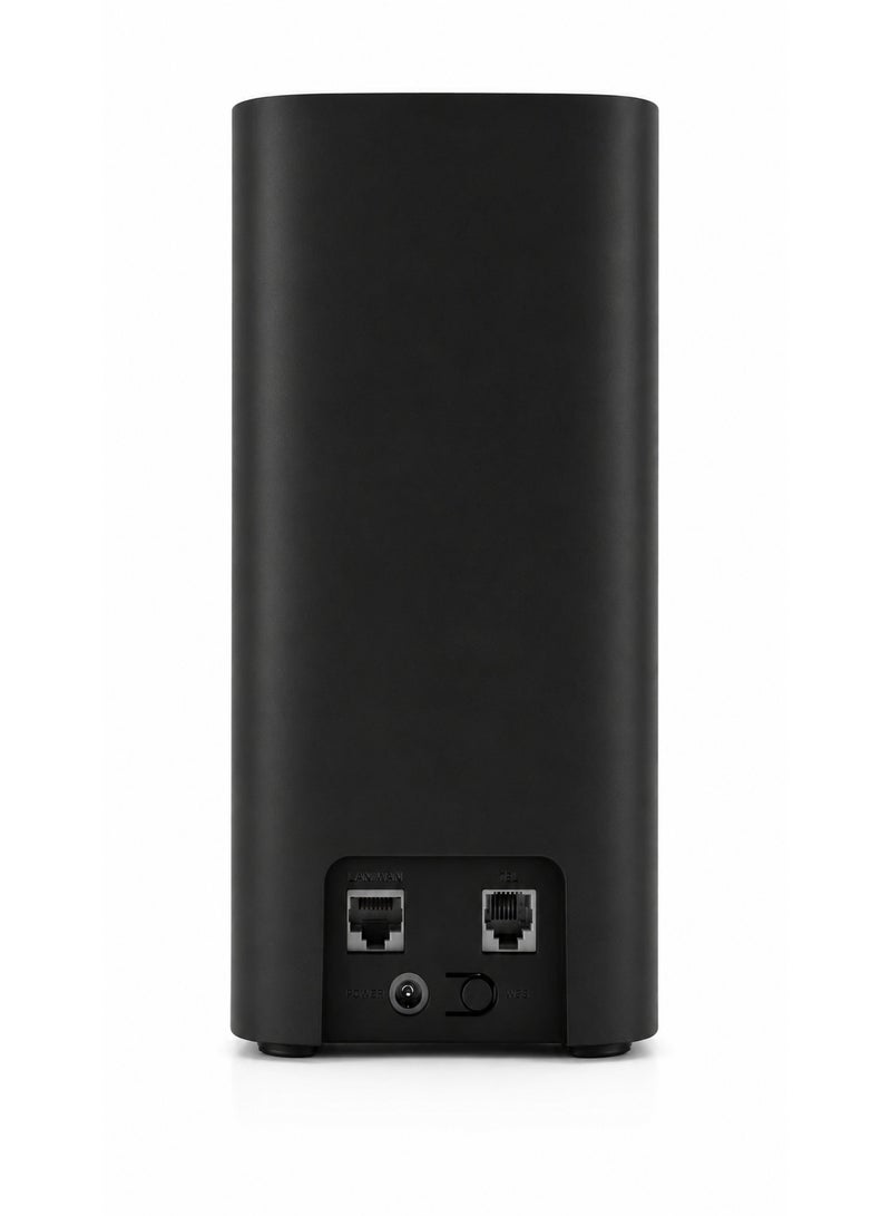 VIRGIN 5G CPE Router | WiFi 6 | Up to 3000Mbps Download Speed | High Gain Antenna | Supports All Networks (STC, Mobily, Zain) | H153-381 | Black - Image 2