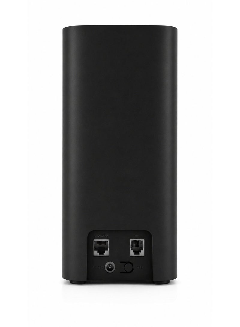 VIRGIN 5G CPE Router | WiFi 6 | Up to 3000Mbps Download Speed | High Gain Antenna | Supports All Networks (STC, Mobily, Zain ,Virgin) | H153-381 | Black - Image 2