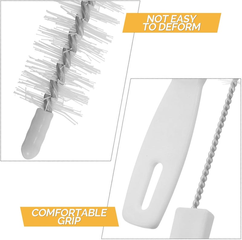 COLLBATH 10pcs Pedicure Toe Gap Clean Brush: Multi-Functional Foot Scrubber Kit for Feet and Between Toes, Exfoliating Shower Brush for Seniors, Bath Care Accessories - Image 3