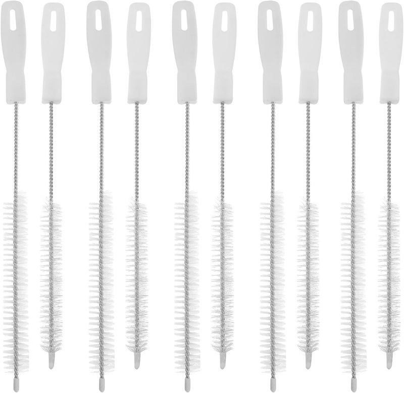 COLLBATH 10pcs Pedicure Toe Gap Clean Brush: Multi-Functional Foot Scrubber Kit for Feet and Between Toes, Exfoliating Shower Brush for Seniors, Bath Care Accessories - Image 1