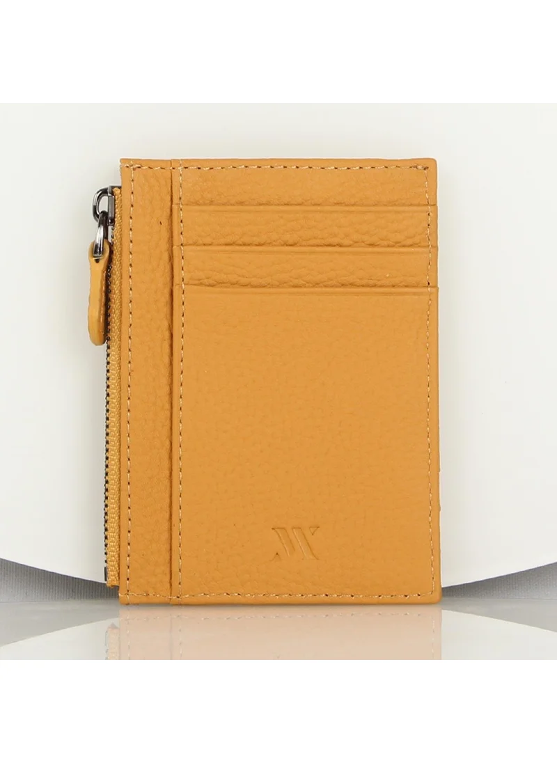 My Valice Unisex Genuine Leather Wallet and Card Holder 1823 Yellow