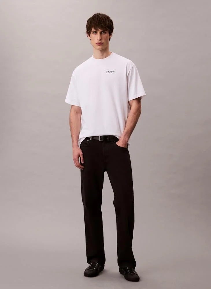 Calvin Klein Jeans  Logo Back Print T-Shirt for Men | Best Price UAE