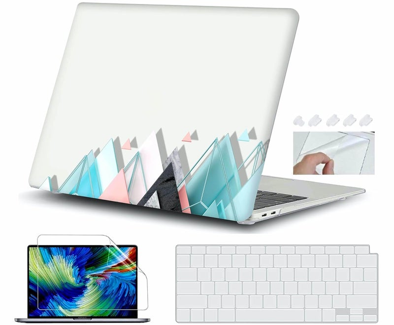 GIOIA BAZAAR Case for MacBook Air 13 Inch M1 A2337 A2179 A1932 2018-2020 Release Retina Display &Touch Id, Plastic Hard Shell Case Cover (Design03) - Image 1