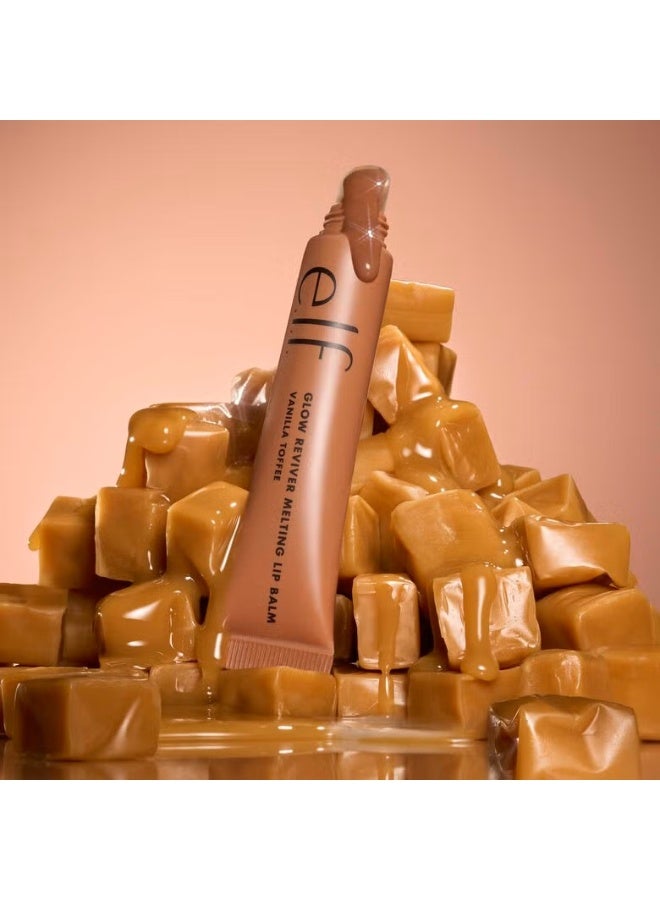 elf e.l.f. Glow Reviver Melting Lip Balm – Vanilla Toffee - 15g - Image 5