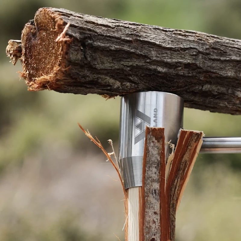 WEYLAND Bushcraft Settlers Tool Survival Hand Auger Wrench - Bush Craft Gear and Equipment Scotch Eye Wood Drill Peg and Manual Hole Maker Multitool for Camping, Bushcrafting and Outdoor Backpacking - Image 3