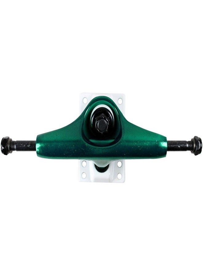 Core Skateboard Trucks 5.25 (8.0") Black/White Base, Premium Bushings - Image 5