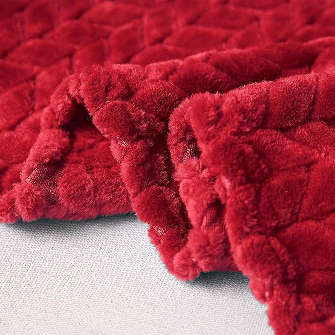 MORADO 190 GSM Flannel Super Soft Warm Single Blanket for Winters - 60x90 Inches, Maroon - Image 4