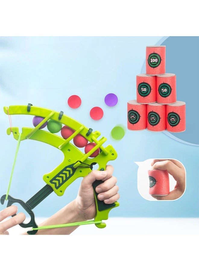 [Innovative Archery] 12pcs Innovative Toy Archery Set | Fun Family Activity & Safe Shooting Practice Kit | Perfect Unique Gift for Christmas, New Year & Birthday Celebrations - Image 1