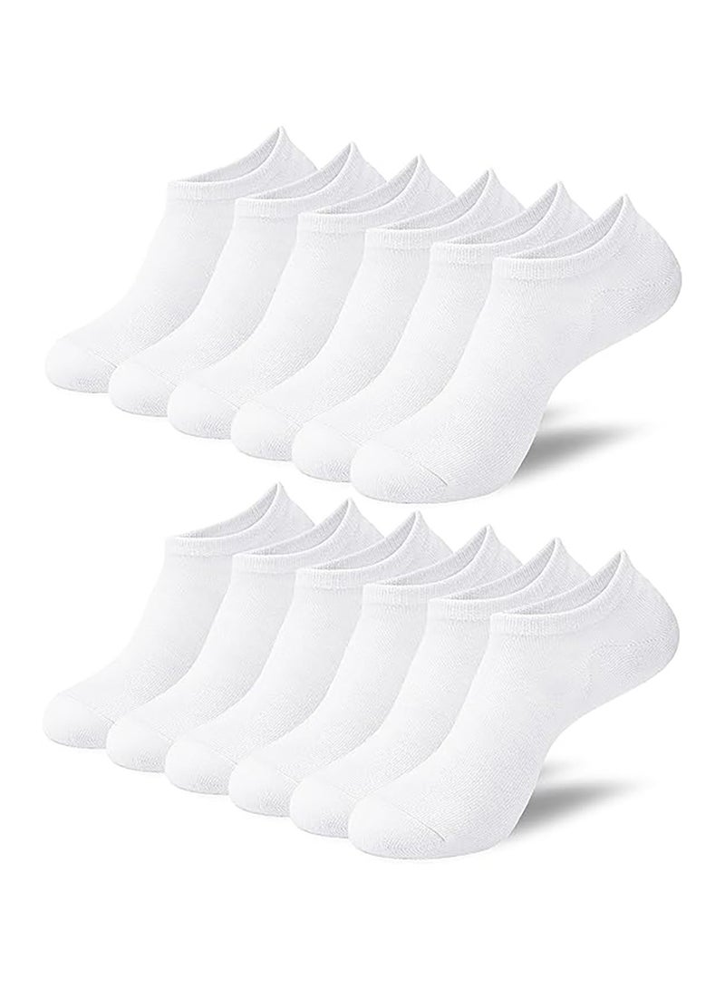 Bamboo Trainer Socks for Womens and Mens No Show Ankle Socks Low Cut Invisible Non Slip Liner Socks Multipack Casual Footies for Sneaker Loafers and Boat Shoes - Image 1